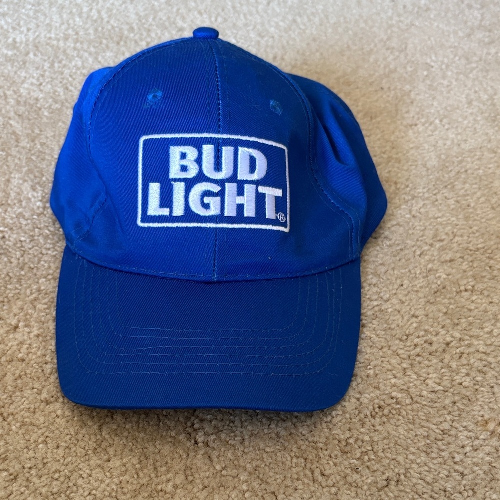 Bud Light Blue Baseball Cap